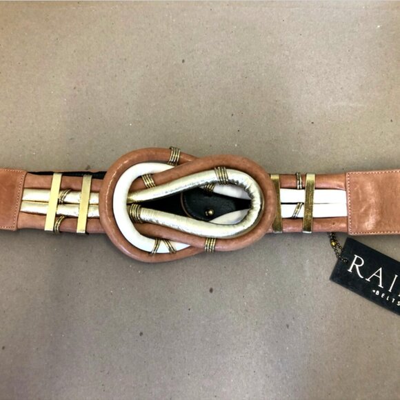 Raina Alicia Knotted Leather Belt